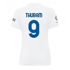 Inter Milan Marcus Thuram #9 Bortatröja Dam 2023-24 Korta ärmar